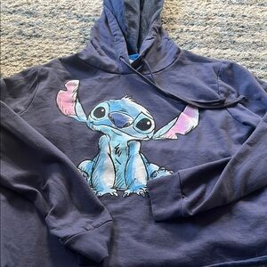 Disney Stitch Hoodie - Navy Blue